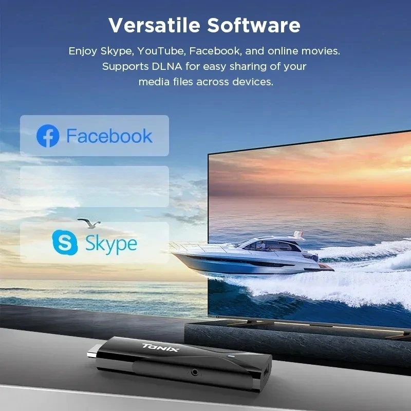 TX8 TV Stick 2.4G Wifi HDR Allwinner H313 HD 4K 2GB 16GB USB Set Top Box Super Mini Portable Video Movice TV Stick Media Playe