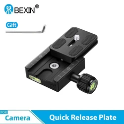 BEXIN QR-50 Camera Quick Release Clamp Tripod Ball Head Mount Adapter Base Clamp Plate For Arca swiss Dslr Camera Ballhead