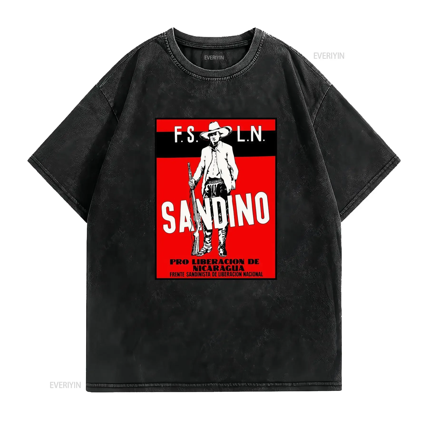 T shirt da uomo Sandino Girocollo casual con stampa leggermente elasticizzata vestibilità regolare per tutte le stagioni
