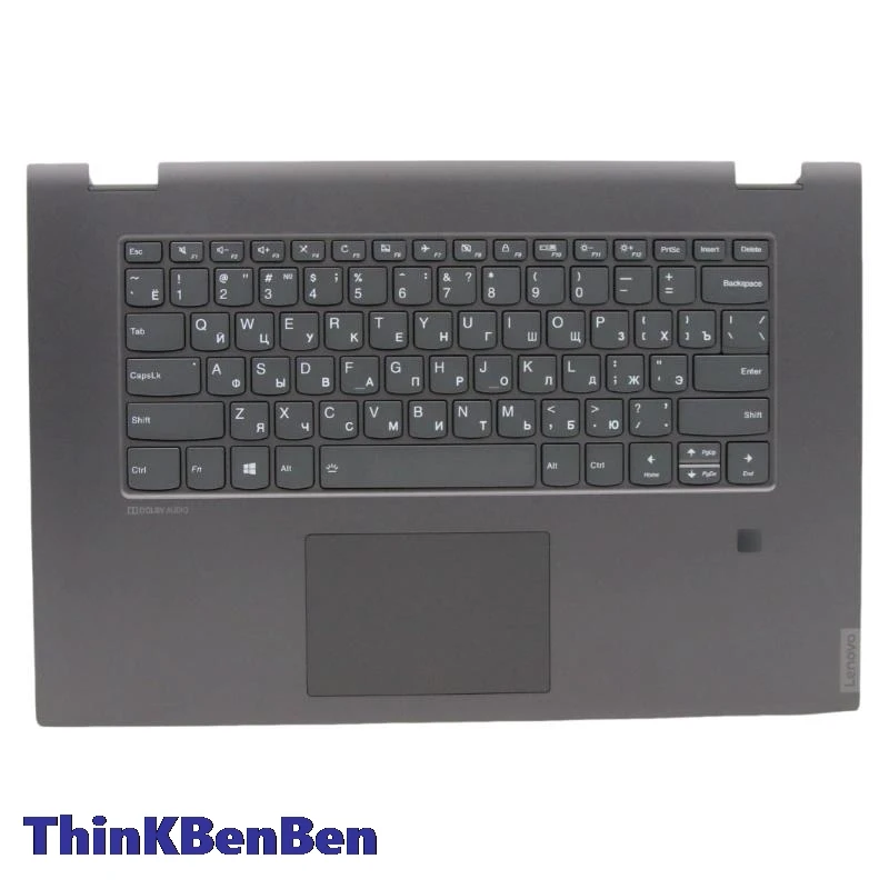 RU Russian Black Keyboard Upper Case Palmrest Shell Cover For Lenovo Ideapad Flex C340 15 15IIL 15IWL 15IML 5CB0S17581