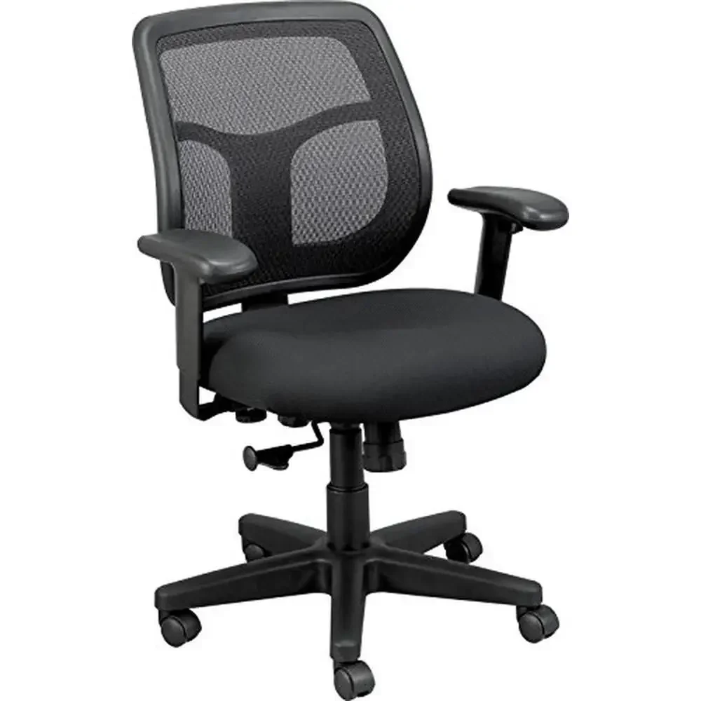 Apollo Midback Swivel Chair Tilt Tension Control Tilt Lock Synchro-Tilt Seat Height Adjustment Waterfall Seat Mesh Back Swivel