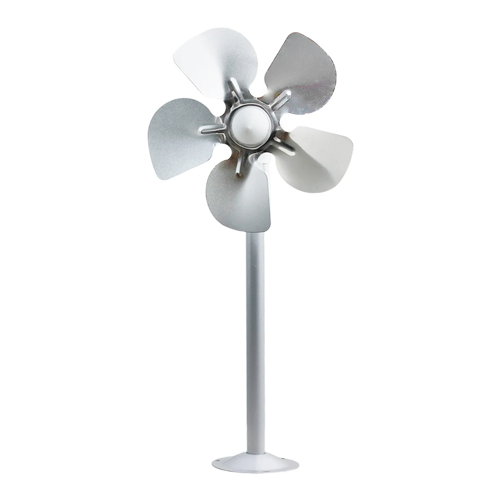 20W 1-20V Metal 5-Blade Micro Wind Turbine, Breeze Start & Auto Yaw, Horizontal Axis DC Generator for DIY