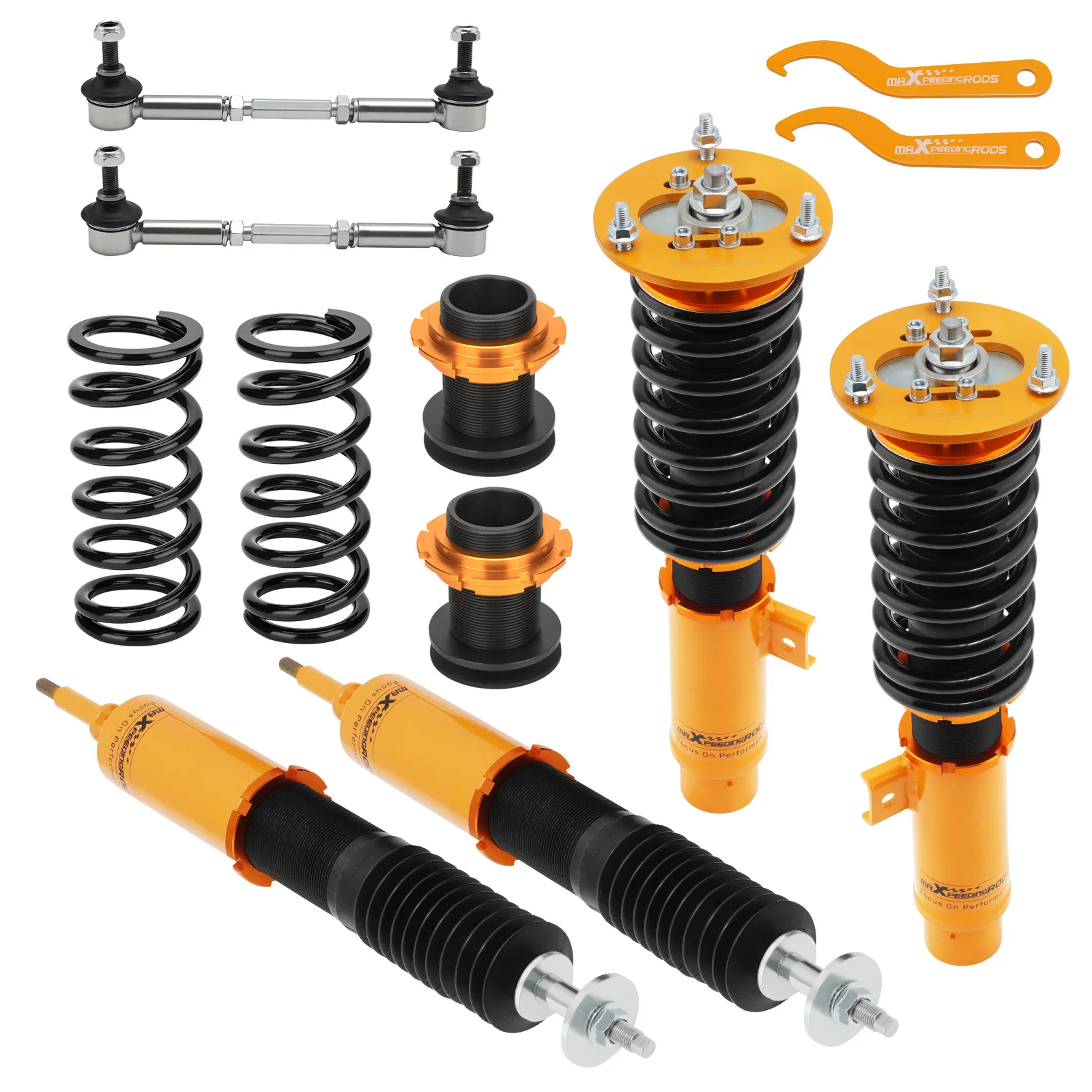 Adjustable Coilovers + Rear Camber + Toe Arm Kit For BMW 3-Series E92 RWD 06-13 3 Series 325i 328i 335i E92