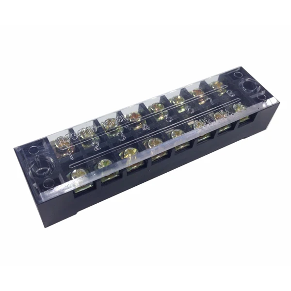 20pcs Connecting the terminal block TB-1508, terminal block 15A, fixed terminal block clamp, 8-position copper piece