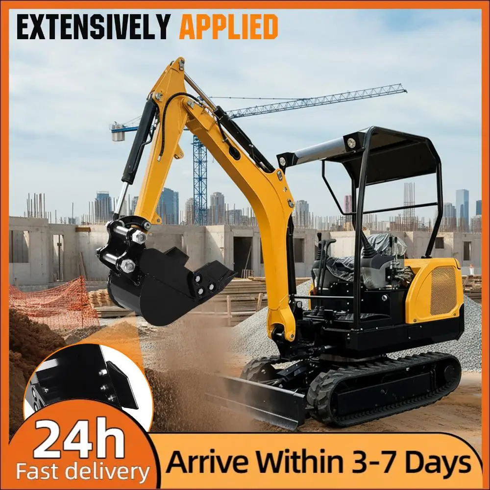 

200mm Heavy Duty Digging Bucket with Metal Teeth Bucket Metal Trenching Digger Wear Resist Pipeline Excavation & River Dredging