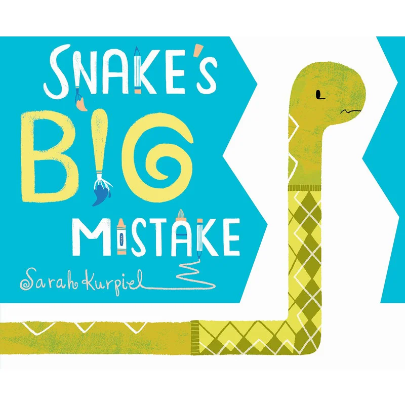 Snakes Big Mistake Kurpiel Sarah Greenwillow Books 9780063093218 Book