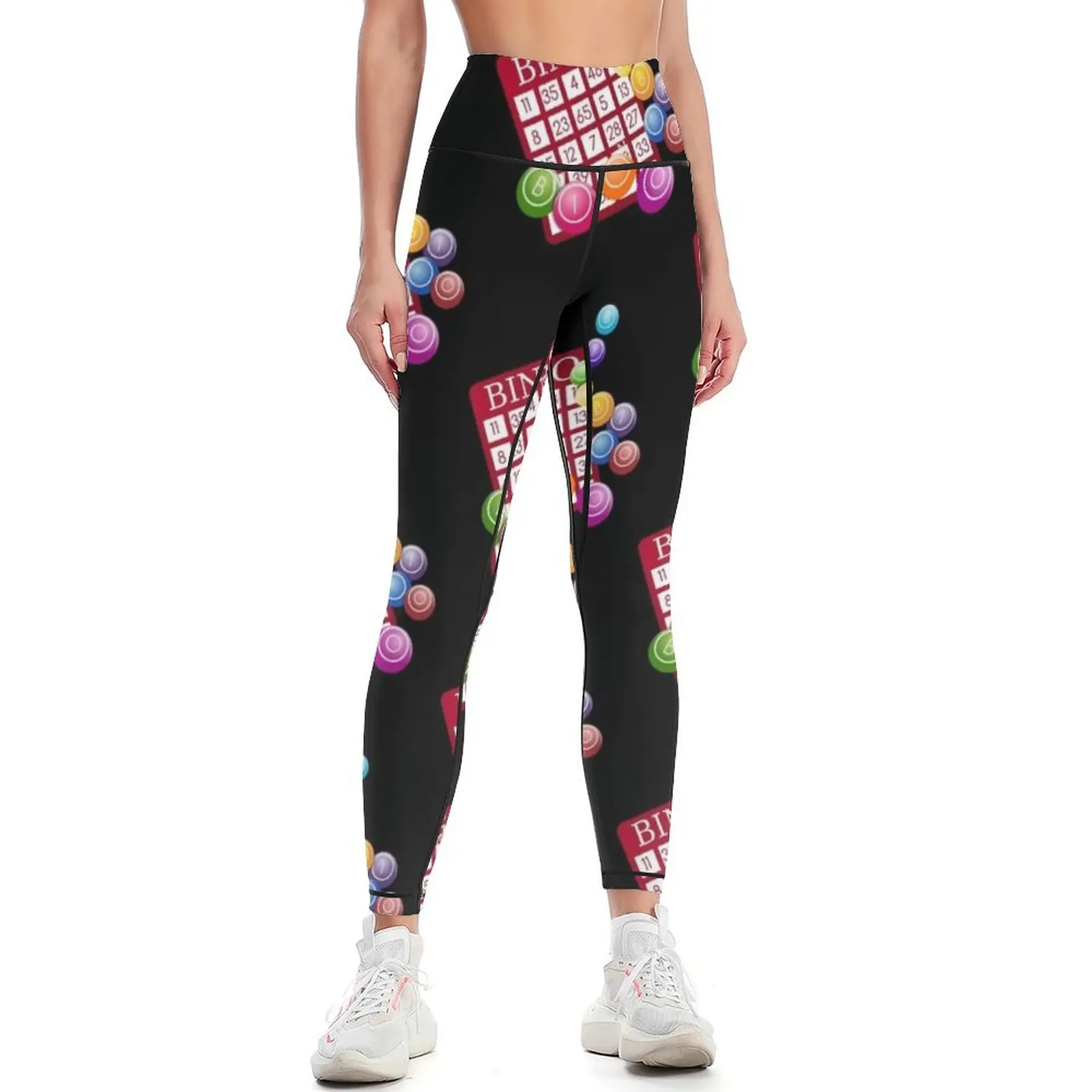 Bingo Balls - Bingo Player Gift Leggings joggers for push up legging trousers Womens Leggings