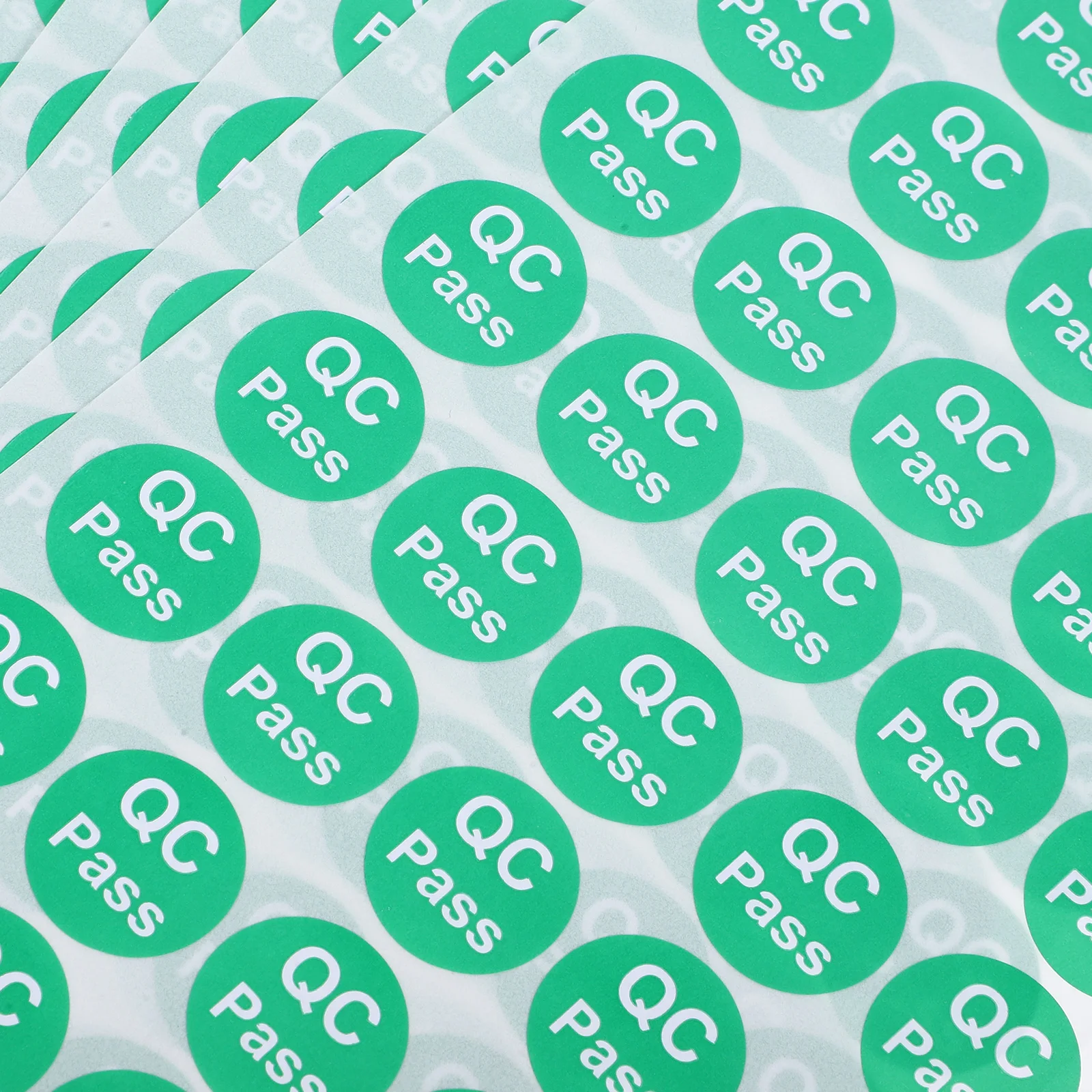 1000Pcs Quality Inspection Labels Reliable Adhesive Stickers for Warehouse Qc Tested Status Tags Warehouse Tested Stickers