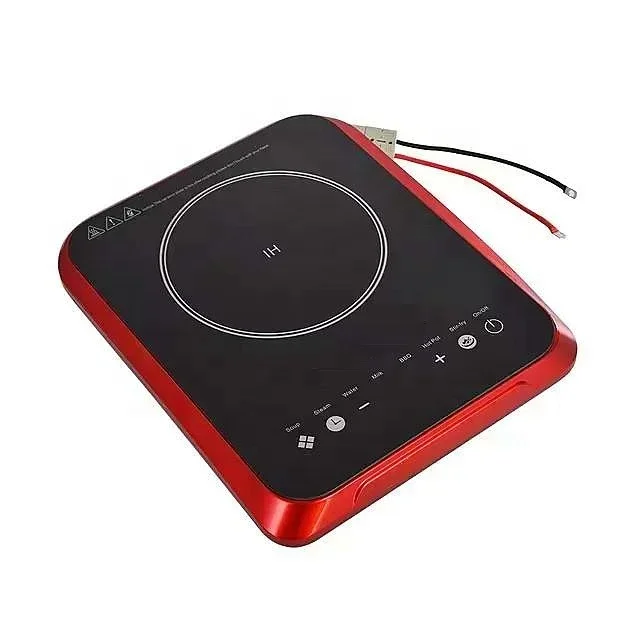 New type of single cell powered commercial solar 24V/48V induction cooker intelligent