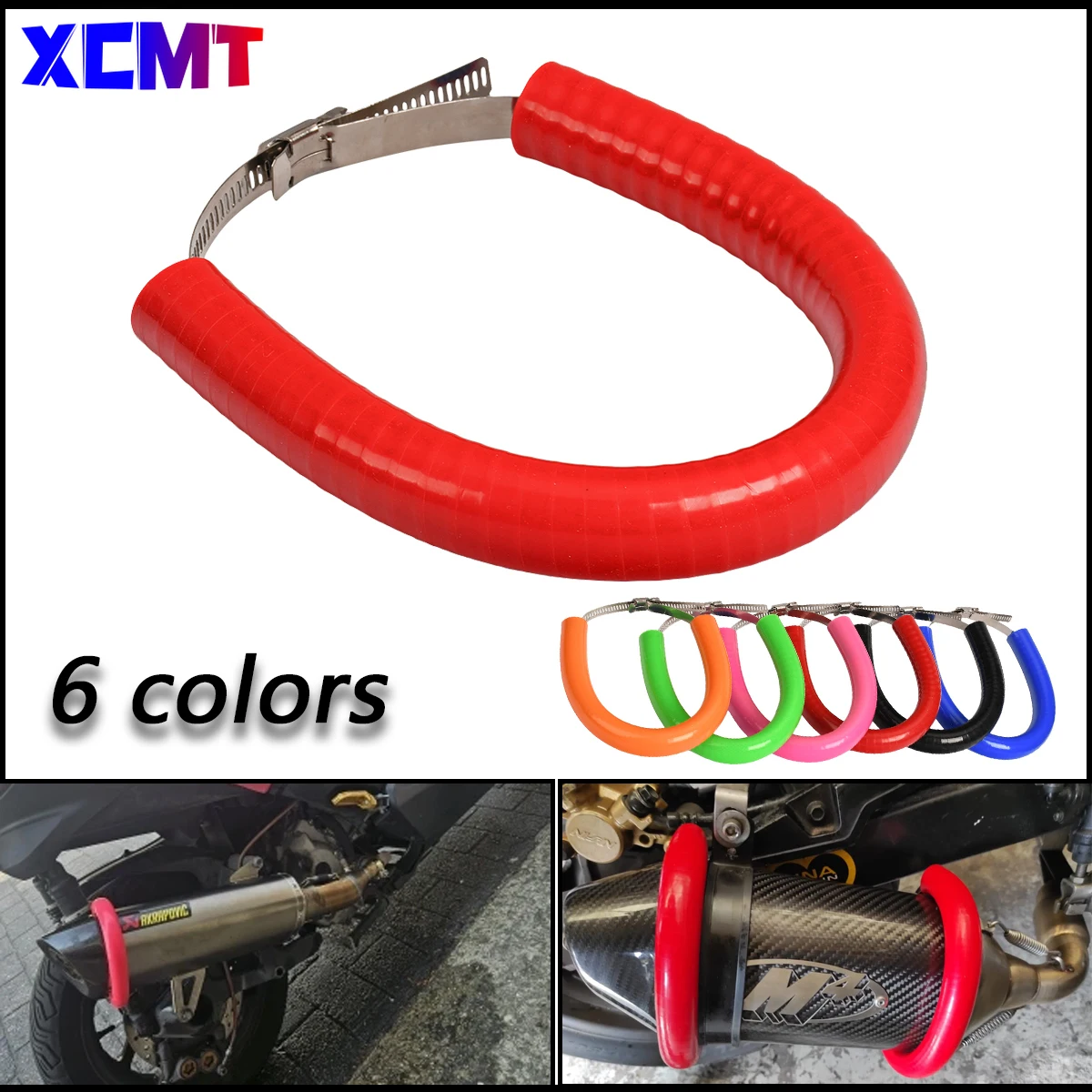 

Universal Motorcycle Accessories Exhaust Protector Cover Guard Anti-hot for EXC SX SXF EXCF XCW MX 250 350 450 500 525