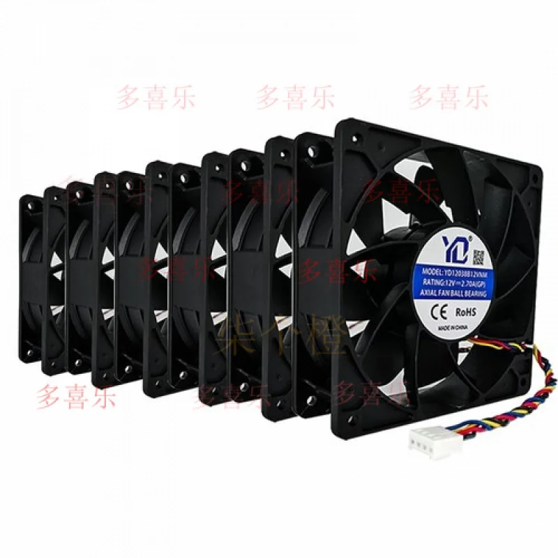 

WW for 6Pcs X 6500 RPM Cooling Fan Bitmain Antminer S19 L7 L3+ S17 S19j T19 BTC Miner