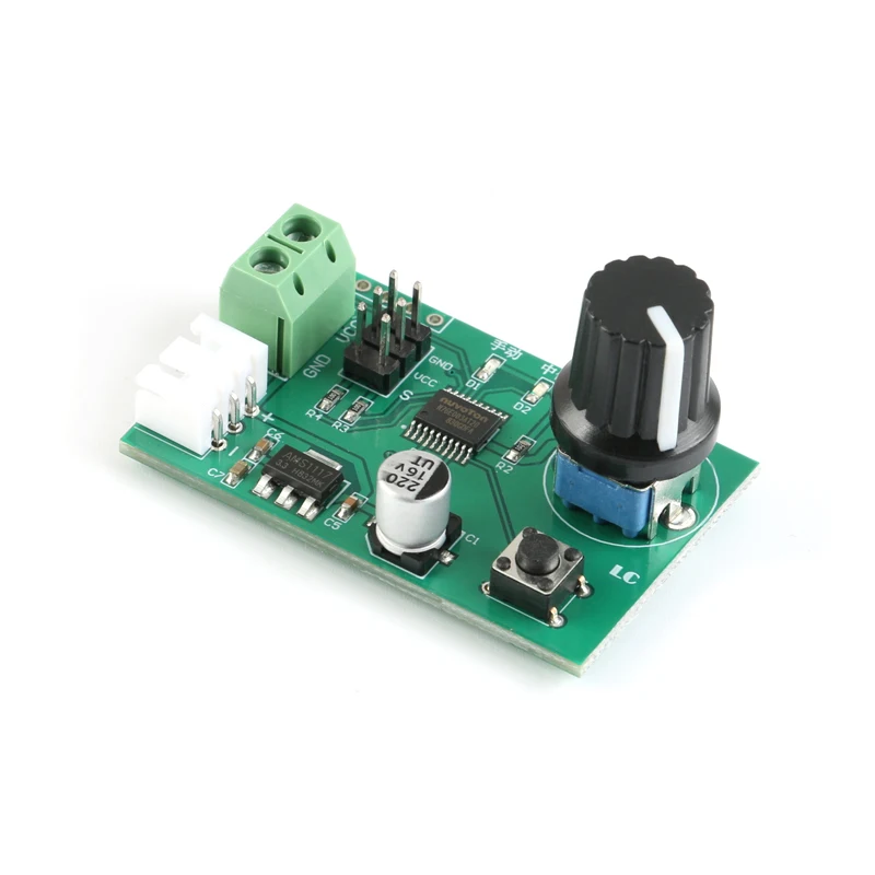 MG995 SG90 Dual Channel Servos Adjustable Knob Serial Control Board Switch 8-Bit MCU Steering Gear Debugging Module