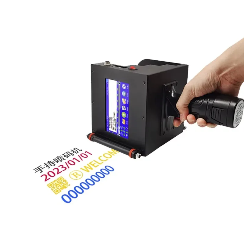 【Best-selling】600Dpi High Definition Fast Dry Large Printer Big Format Thermal 100Mm Handheld Inkjet Printer