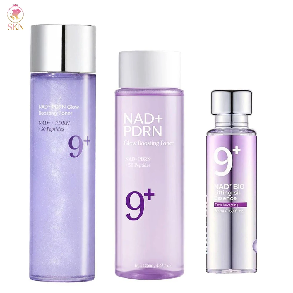 

Тонер Numbuzin No.9 NAD PDRN + лифтинг-сыворотка: увлажняющая, укрепляющая формула для борьбы с морщинами, тонкими линиями и тусклостью кожи.