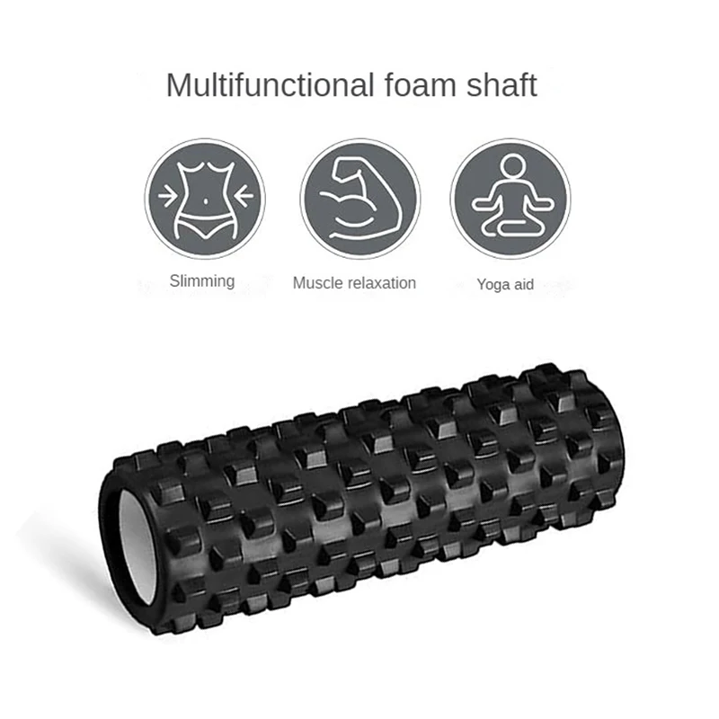 30CMMyofascial press gymnastics pulley yoga and fitness, back massage roller yoga fitness muscle relaxation