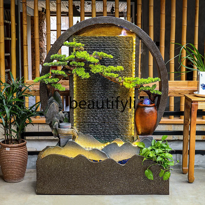 

Living room, balcony, courtyard, outdoor landscape decoration, creative wealth-making ornaments