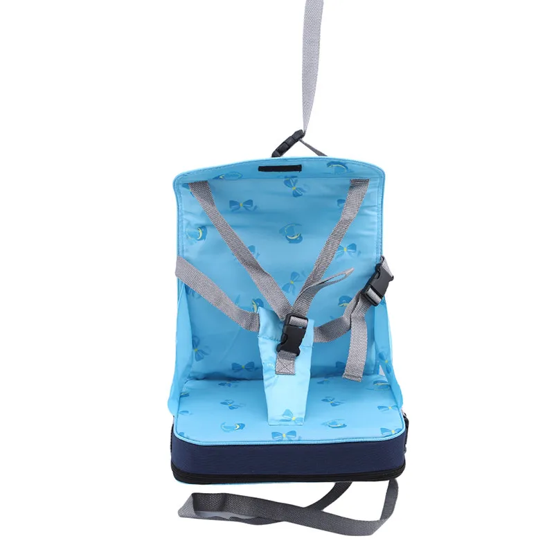 Baby Dining Chair Bag Baby Portable Seat Fabric Infant Travel Foldable Safety Belt Feeding High Chair kids Chair Cushion