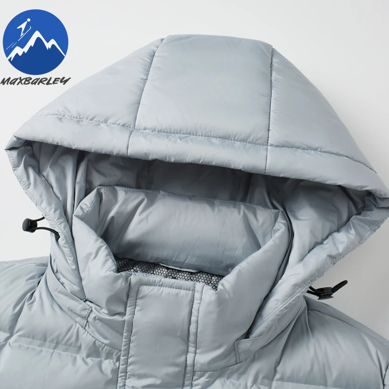 الشتاء الرجال أسفل سترة الراحة الثلوج التزلج الباردة مقاومة الدافئة مبطن السترات مقنعين في الهواء الطلق الجرافين الذاتي التدفئة يندبروف معطف
