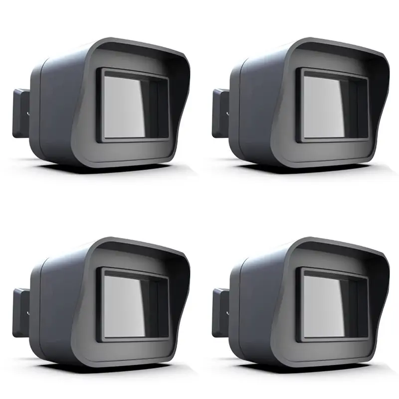 FULL-4X Smart Outdoor Home Security - Weather Resistant Wifi Motion Sensor&Detector - Remote APP Notifications For Alexa