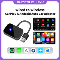 Wireless Carplay Adapter Android Auto 2in 1 Smart Dongle 5G WIFI For iphone Android Phone For Volvo Benz Mg Kia Chery VW