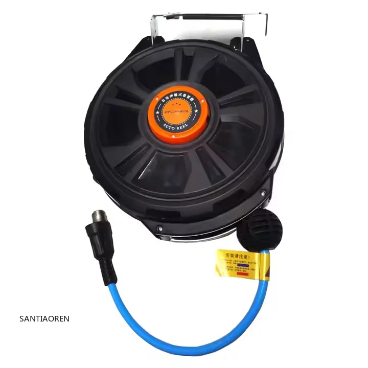 

Telescopic Air Hose Reel for High-Pressure Water/Air/Electric Foam Combined Box Drum Essential Equipment for Car Washing Shop