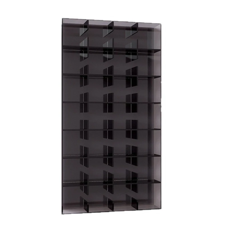 LTT Acrylic Bogu Frame Wall Mounted Wall Chinese Multi-grid Shelf