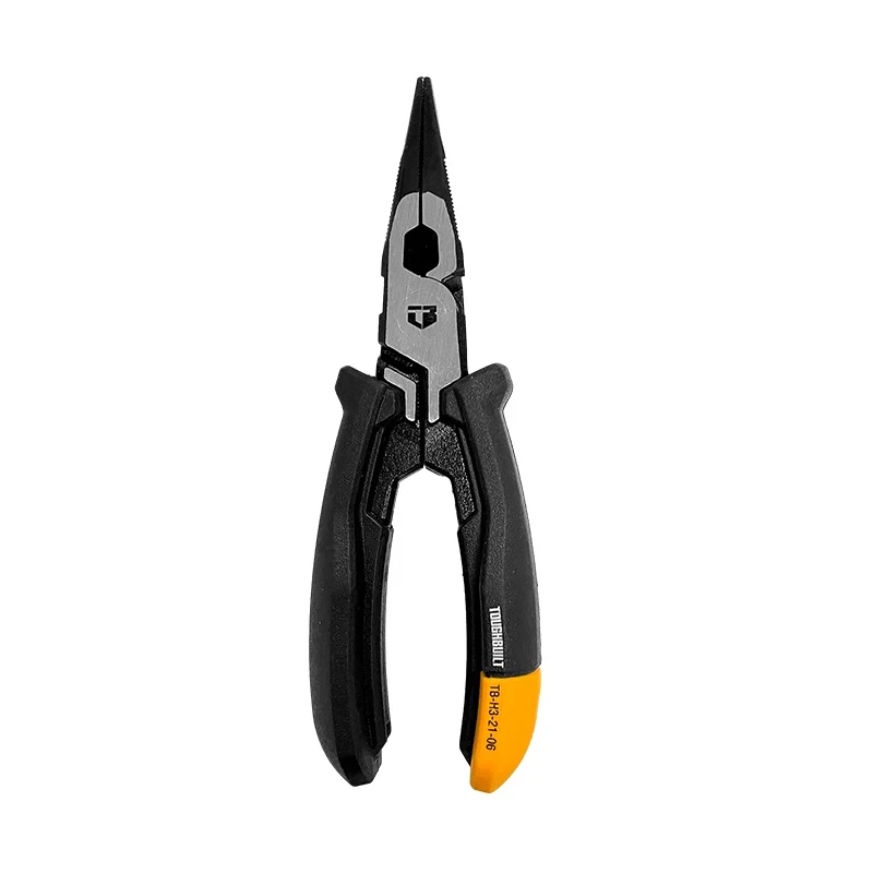 TOUGHBUILT TB-H3-21-06 Multi-Function Pliers Durable Pointed Nose Forceps Convenient Hand Tools 6 Inches Hand Tool