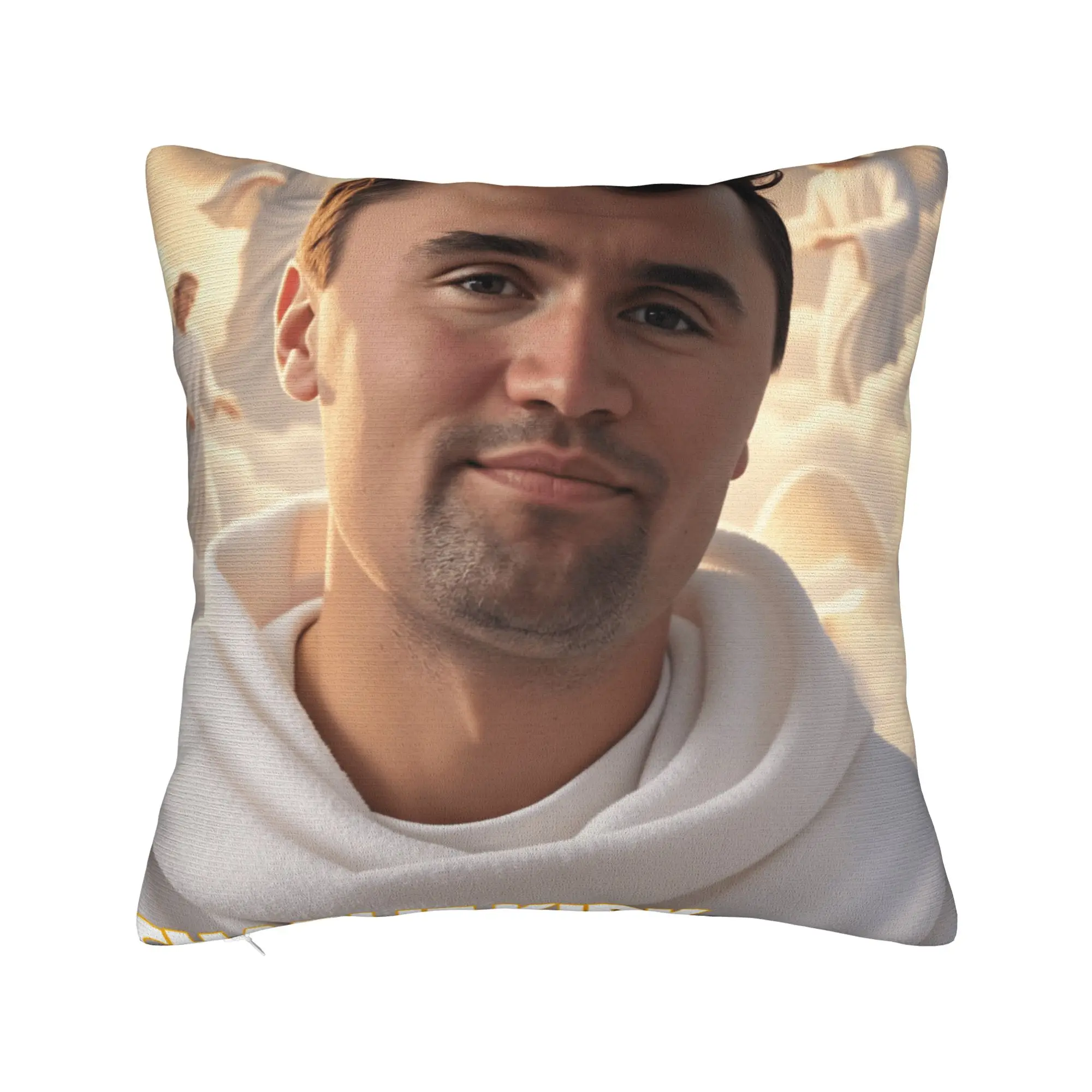 Charlie Kirk Angelic Advocate  Pillow Cover  Morden Pillow Case For Chair Sofa Home Decor Square Pillowcases Gift