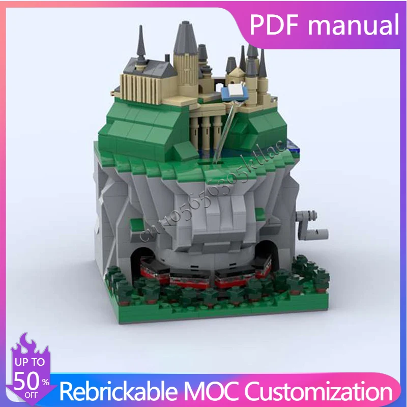 

New 587 PCS MOC Luxury Dynamic Sculpture Modular Model Customize Building Blocks Education Diy Assembly Toys Kids Surprise Gifts