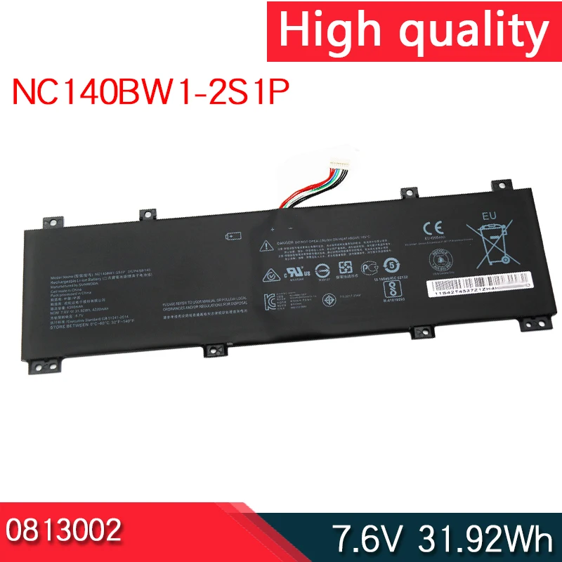 НОВЫЙ NC140BW1-2S1P 0813002   Аккумулятор для ноутбука 7,6 В 31,92 Втч для Lenovo IdeaPad 100S-14IBR 80R9 2ICP4/58/145