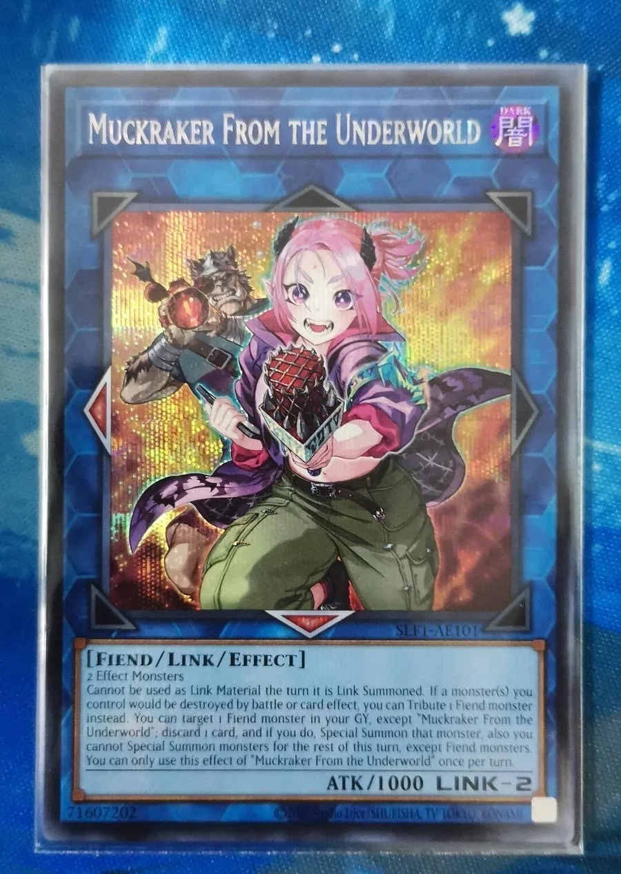 yugioh-konami-duel-monsters-slf1-ae101-muckraker-dal-mondo-secreto-raro-collezione-asiatica-inglese-carta-menta