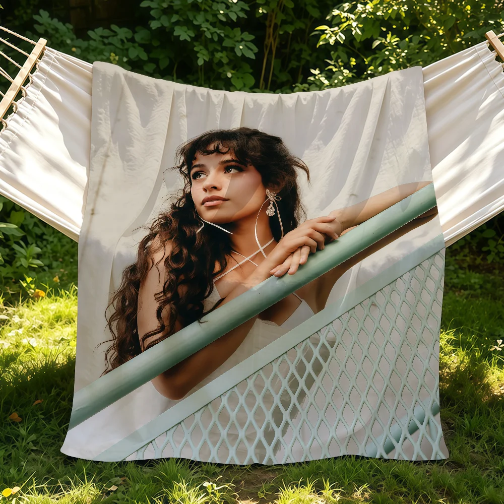 Singer C-camila Cabello XOXO Blanket Suitable For Sofas Beds Offices Cars Outdoor Travel An Ideal Gift For Friends Family
