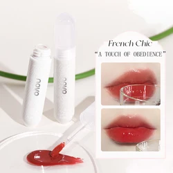 Crystal Jelly Lip Moisturizing Honey Lip Gloss Mirror LipGlaze Sexy Red Glossy Liquid Lipstick Long Lasting Non-stick Cup Makeup