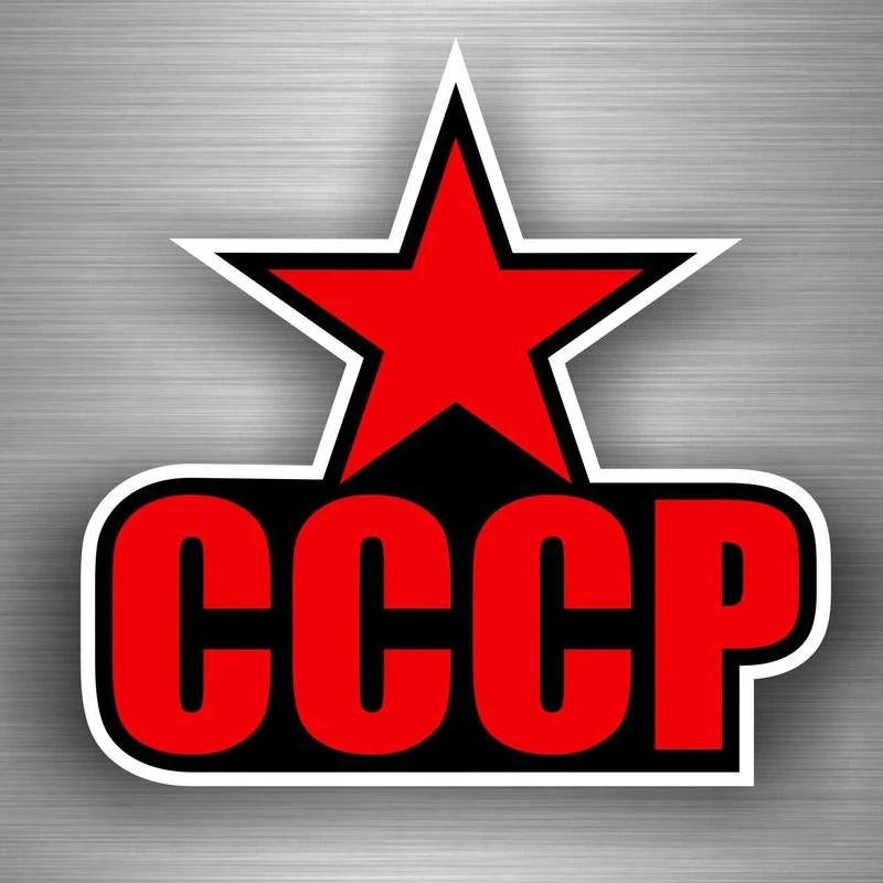 V1679# Russia Ussr Cccp Sssr Urss Russia Soviet Union Victory Day Motorcycle Car Vinyl Sticker Auto Accessories Decal