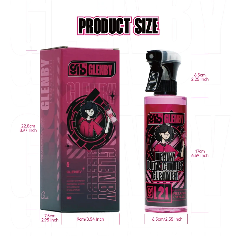 Car Interior Cleaner, Multi-Purpose High Efficiency Stain Remover for Ceiling, Leather, Flannel & Fabric Surfaces