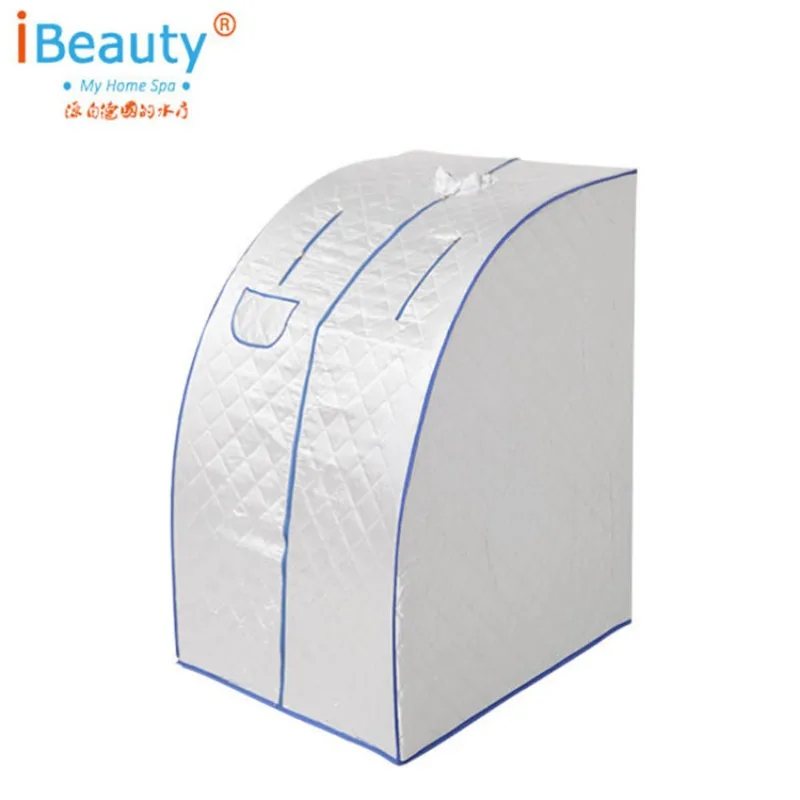 Foldable Steam Sauna Box with Frame, Personal Home Spa Steam Bath Tent for Detox