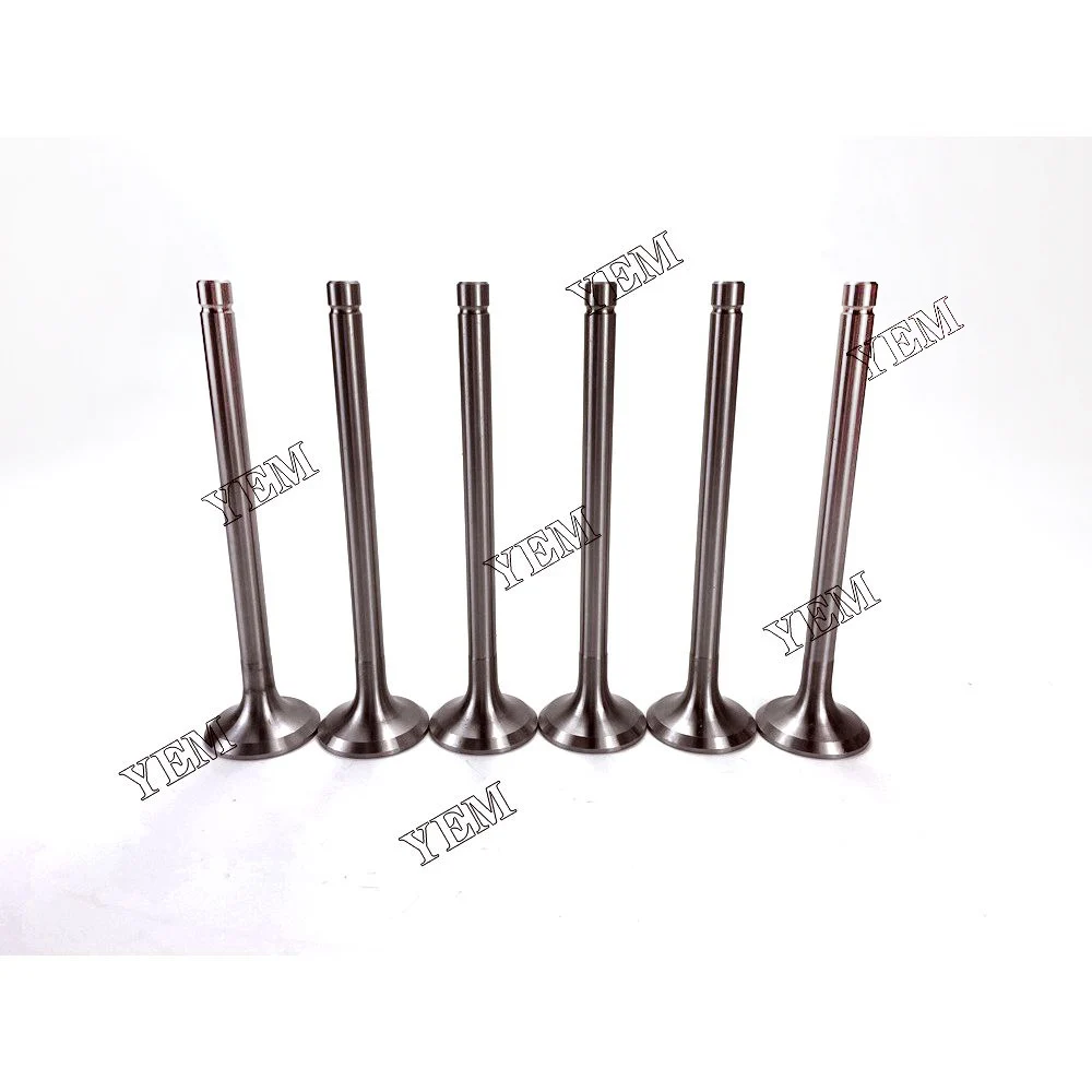 6 PCS R4105 Exhaust Valve For Weichai engine parts