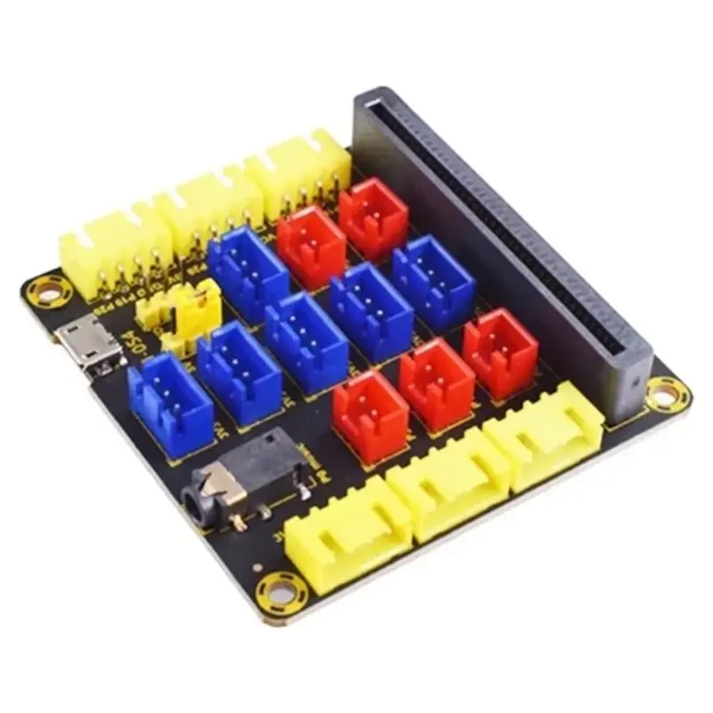 LXYB18B Micro:Bit V3.0 Expansion Board-For STEM Educational Purpose IO Accessory And Integrated Python Language Interface