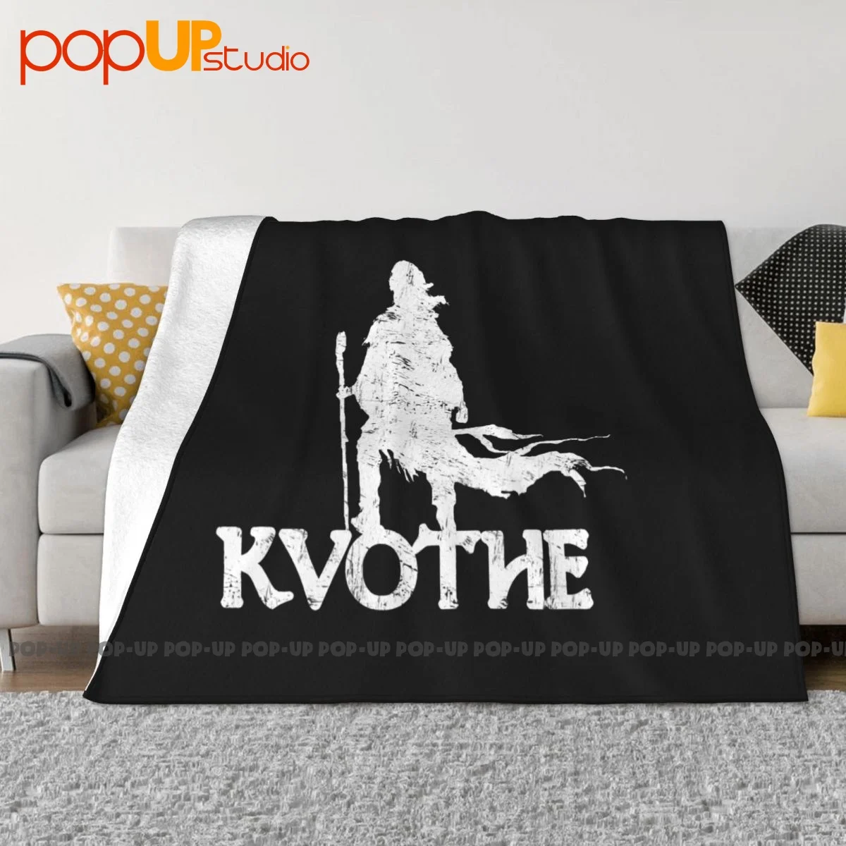 Kvothe Ii The Kingkiller Book Greyfallow Four Corners Chronicle Blanket Comfort On Couch Sofa Decorative