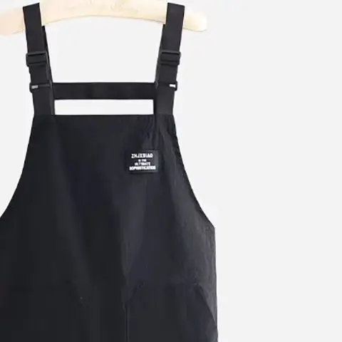 

Kitchen Household Cooking Apron Men Women Oil-Proof Waterproof Adult Waist Fashion Coffee Overalls Apron Kitchen Accessories