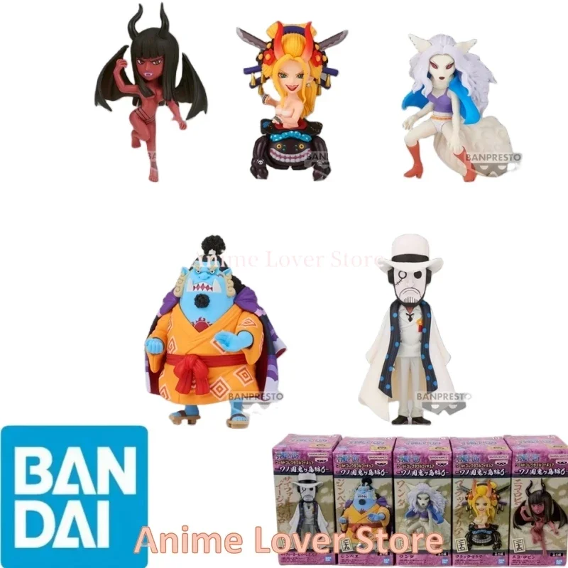 Bandai ban presto original ein stück wcf die insel der geister vo.6 robin maria wanda jinbe cp0 anime figuren spielzeug für kinder geschenk