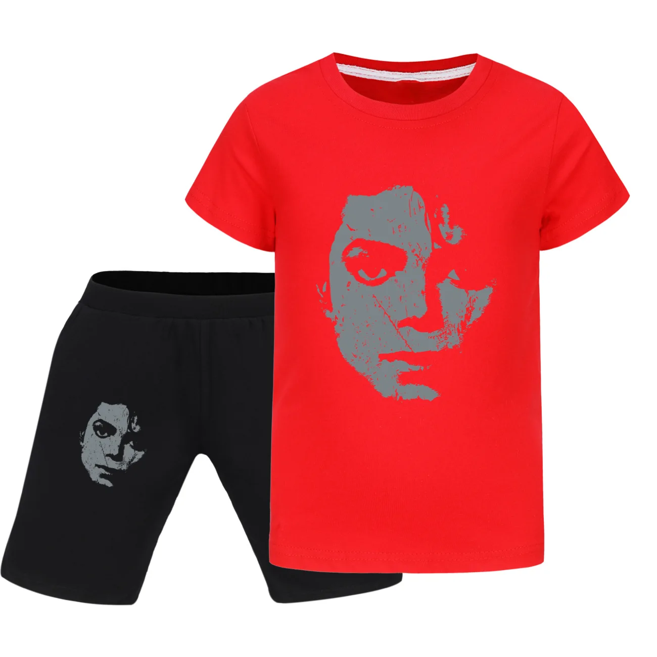 NEW Michael Jackson Kids Clothes Halloween Cosplay Birthday Party Dance TShirts+pants Pajamas Set Pop Star Boys Girls Outfits