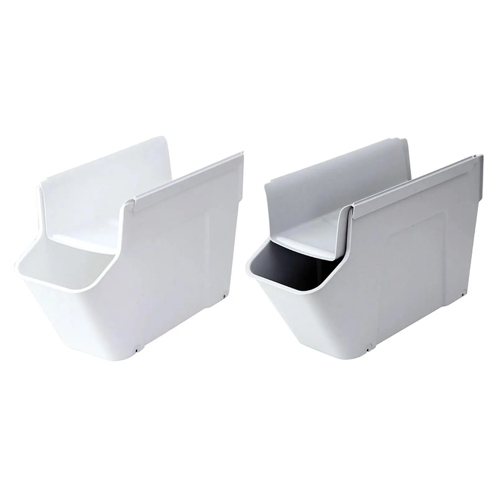 Under Desk Office Storage Bookshelf Plastic Desk Organizer Box with Wheels for Versatile Workspace Storage Solution