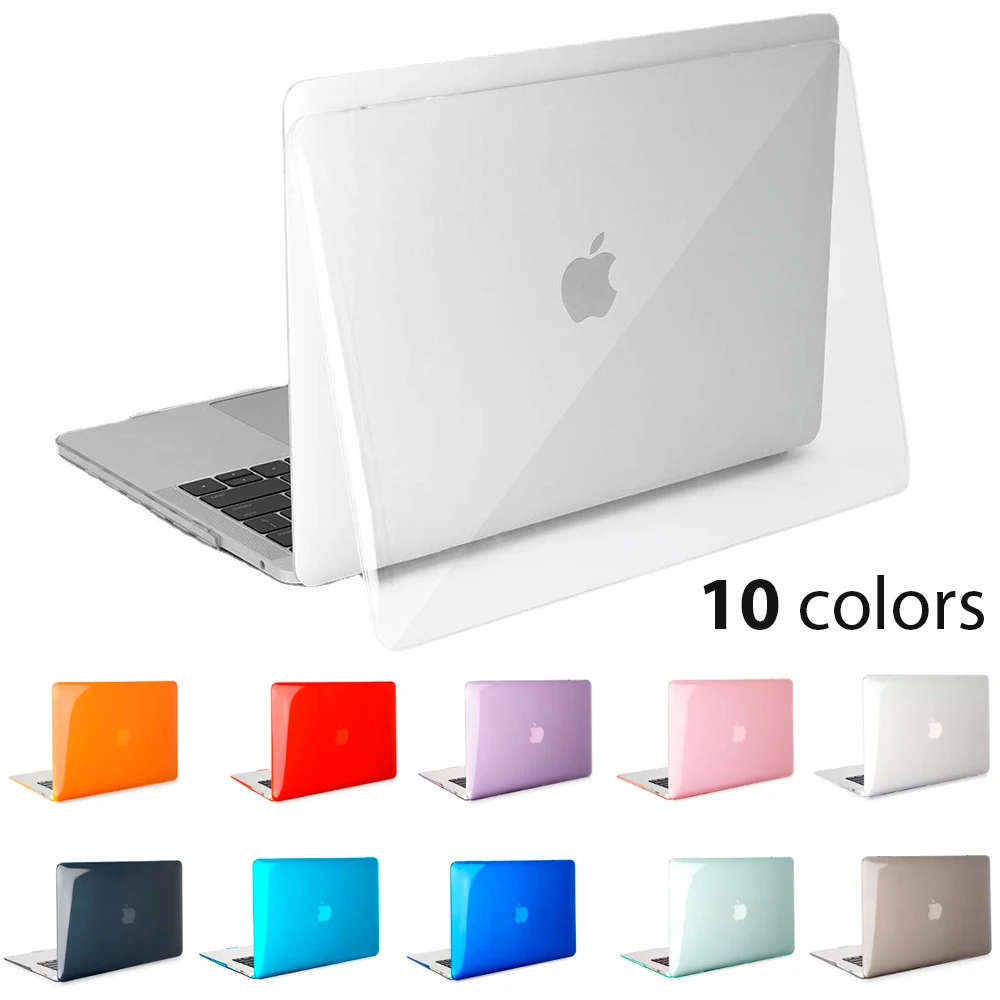 Laptop Case For Apple New Macbook 11 12 13 15 16in Pc Case Not Easy To Deform Anti-Fall Durable Crystal Protective Cover