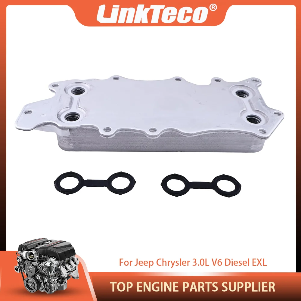 

Детали двигателя EXL 3.0L Масляный радиатор подходит для дизельного двигателя V6 для Jeep Grand Cherokee Commander Chrysler 300C 3.0 L 2005-2012 5179360AB