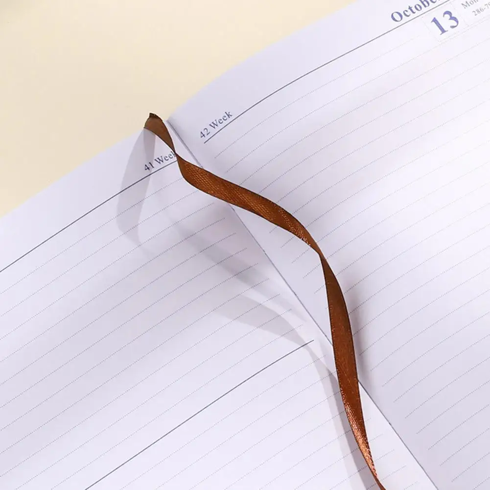 Caderno espiral com papel grosso, planejador mensal, diário do escritório, nenhuma espiral eficiente, design moderno