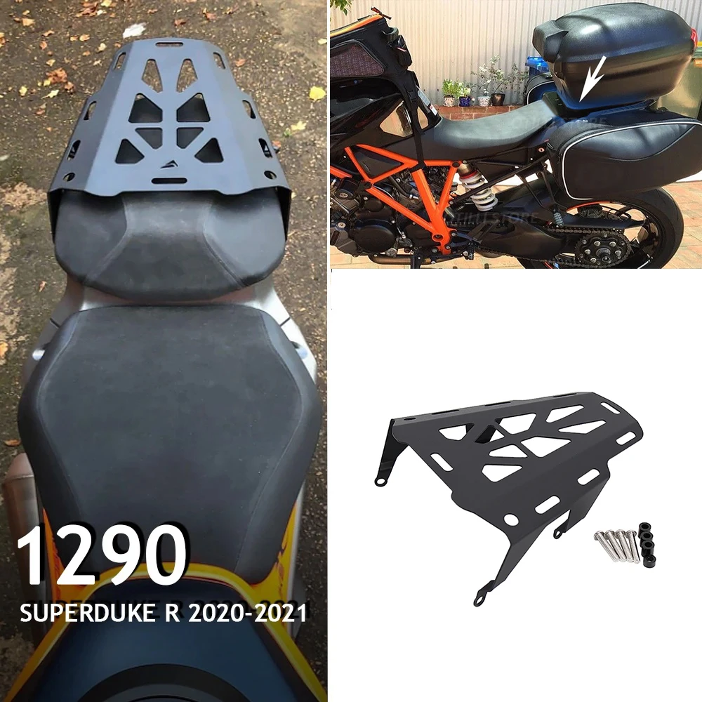 

NEW 2020 2021 Motorcycle Accessories Rear Luggage Seat Rack Cargo Rack Carrier For 1290 Super Duke R