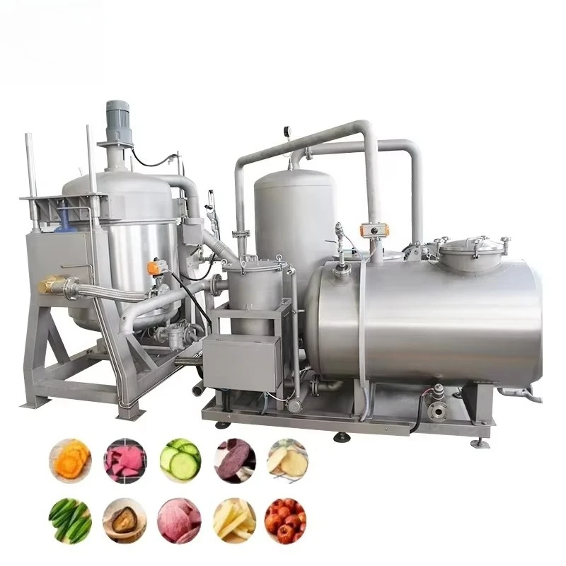 Food Fruit Vegetable Healthy Vacuum Fryer Low Temperature Low Fat Stainless Steel Commercial