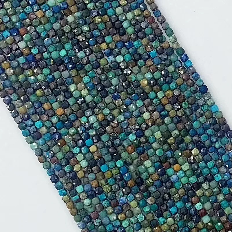 Aaa natürlichen Azurit Malachit Stein Perle Strang Stein machen Armband Senior Schmuck weiblich für Mann für Frau für Geschenk Großhandel