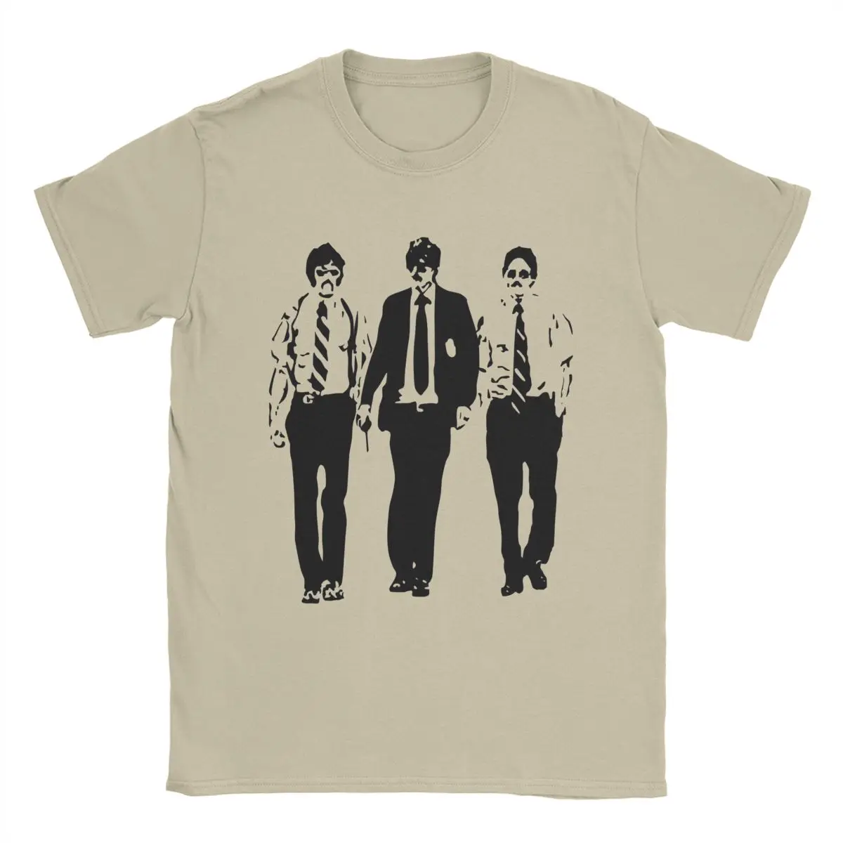 Humor Walking Sabotage Boutique Beastie Boys T-Shirt Men O Neck Pure Cotton T Shirts Short Sleeve Tee Shirt Printing Clothing